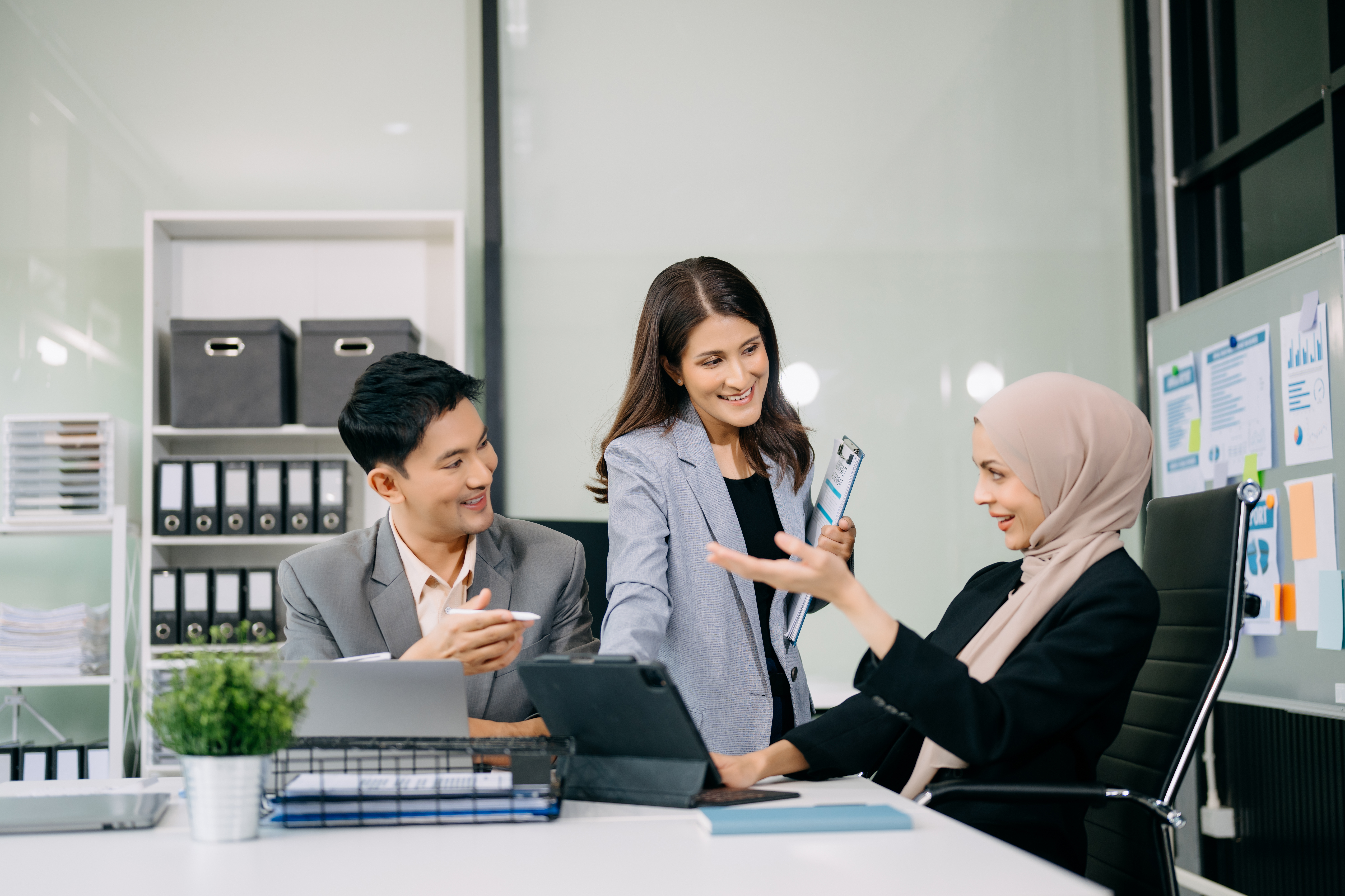 Illustration of partnership growth